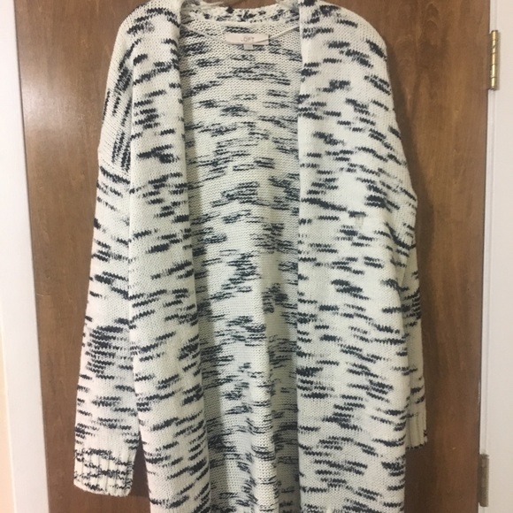 LOFT Sweaters - Loft space dye cardigan